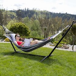 Hamac Mobhaus Evana New 80x200 (Gray/White) Thumb