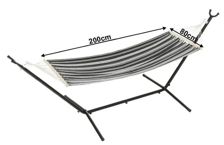 Hamac Mobhaus Evana New 80x200 (Gray/White)