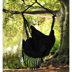 Fotoliu-hamac suspendat Modern Home GW-918 (Black)