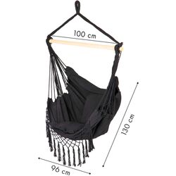 Fotoliu-hamac suspendat Modern Home GW-918 (Grey) Thumb