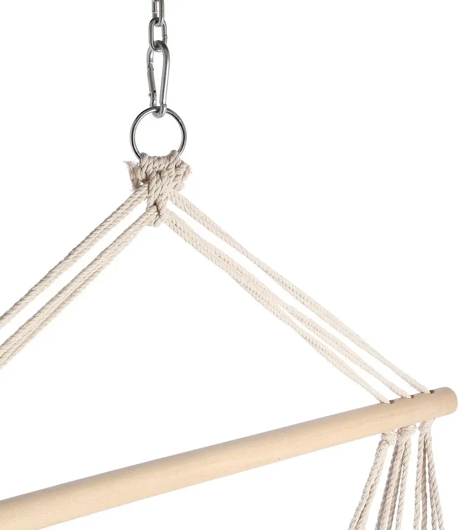 Hamac-scaun Nils Camp NC3101 (White/Blue)