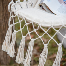 Гамак-кресло Outsunny 84A-189 (Cream) Thumb