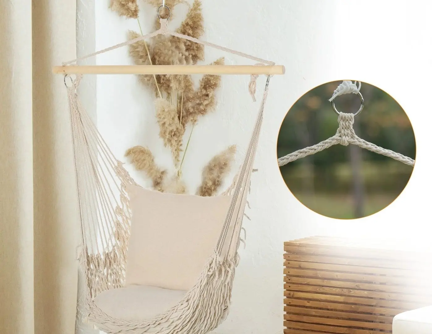 Hamac-scaun Outsunny 84A-192 (White)