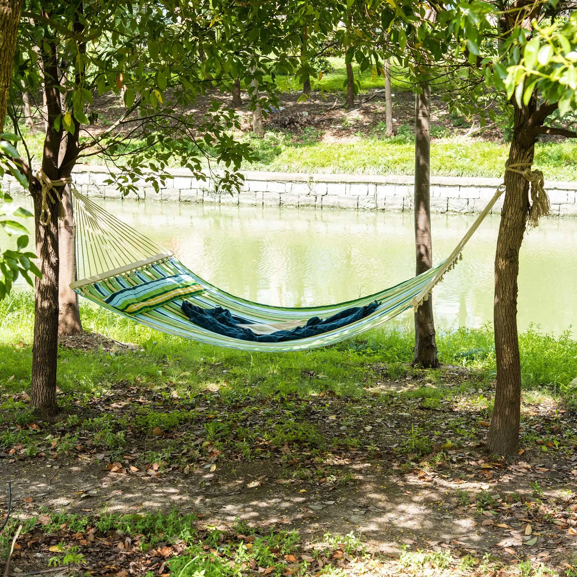 Hamac Outsunny 100110-074BG (Multicolor) - 7