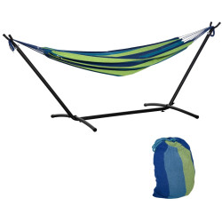 Гамак Outsunny 84A-184GN (Blue/Green) Thumb