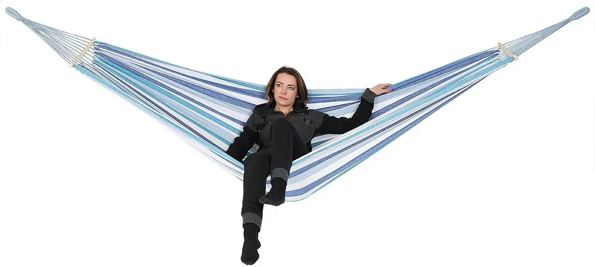 Hamac Royokamp Luxe XXL 1021201 (White/Blue)