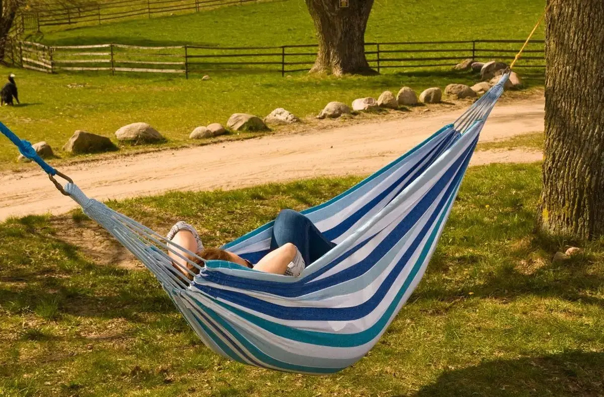 Hamac Royokamp XXL 1021171 (White/Blue) - 8