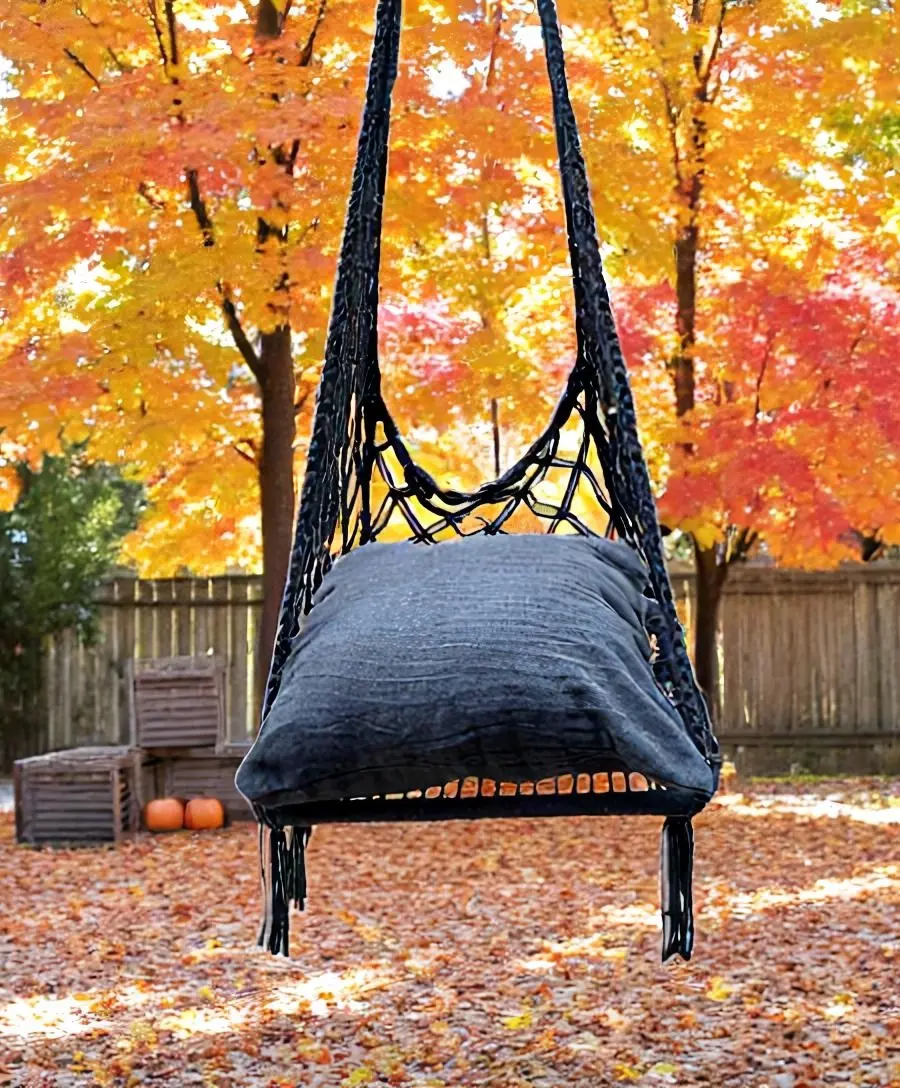 Кресло-гамак Saska Garden 48634 (Dark Grey)