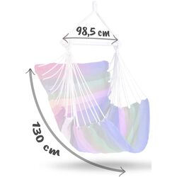 Hamac-scaun Sofotel Rodos (Blue/Green) Thumb