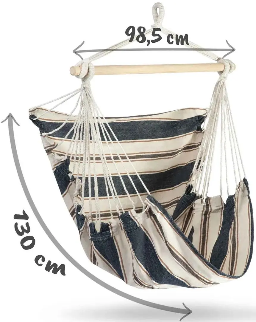 Hamac-scaun Sofotel Rodos (White/Blue)