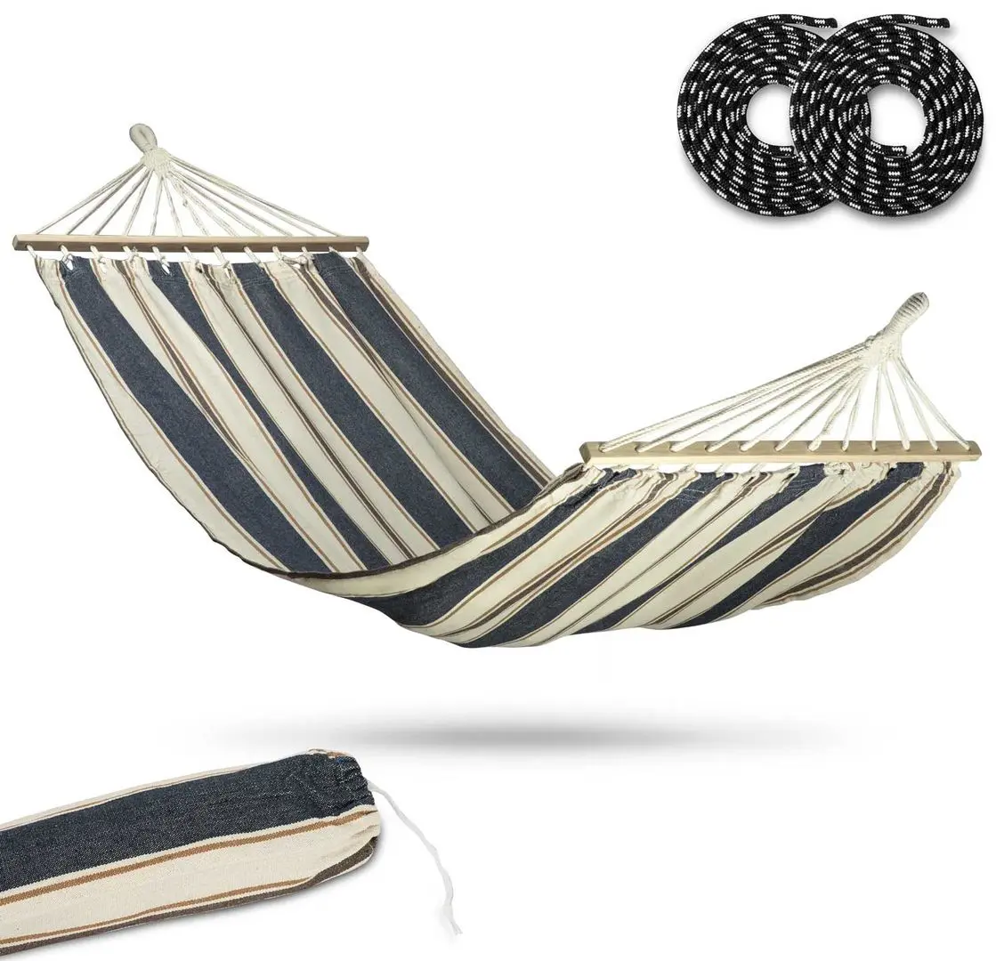 Hamac Sofotel Bahama Double (White/Blue)