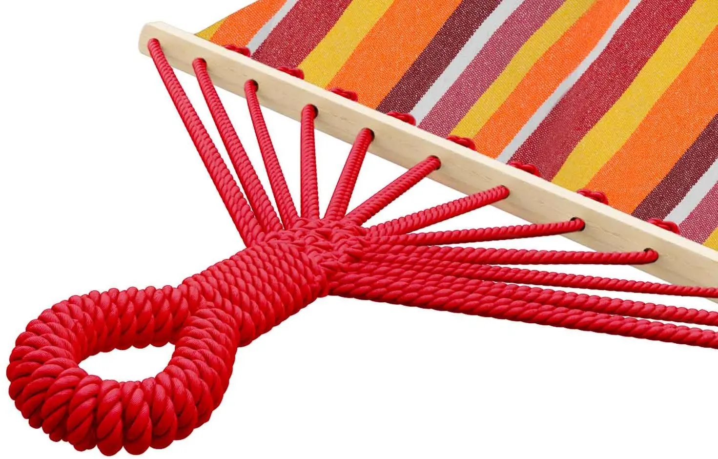 Hamac Sofotel Bahama Single (Red/Orange)