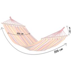 Hamac Sofotel Bahama Single (Red/Orange) Thumb