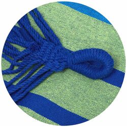 Hamac Sofotel Malaga Double (Green/Blue) Thumb