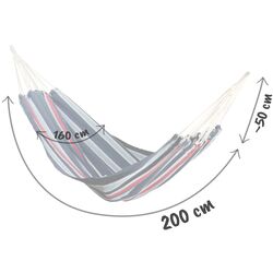 Hamac Sofotel Malaga Double (Red/Blue) Thumb