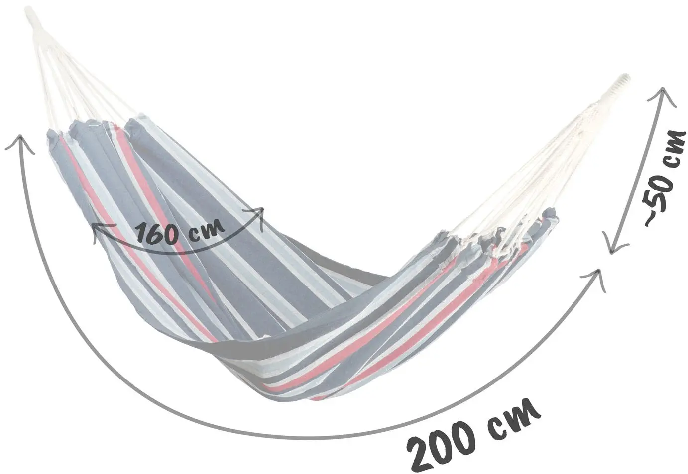 Hamac Sofotel Malaga Double (Red/Blue)