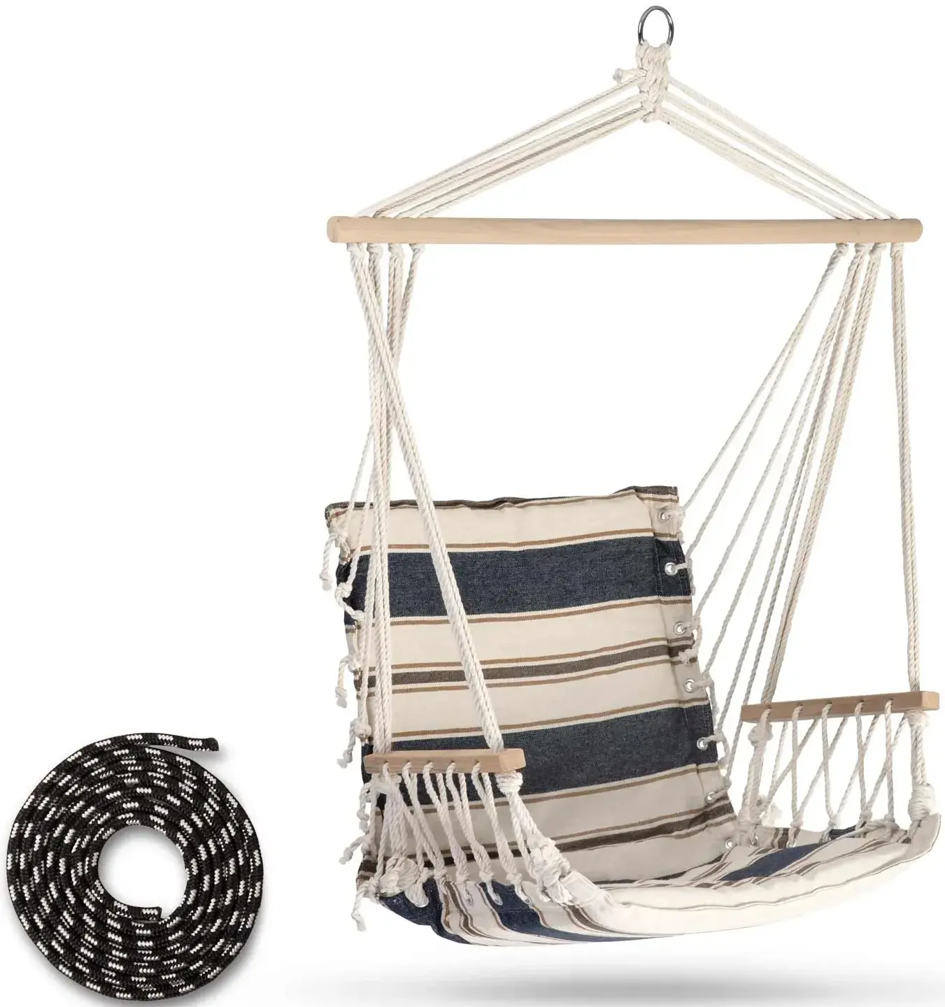 Кресло-гамак Sofotel Lagos 4127 (White/Navy Blue) - 2