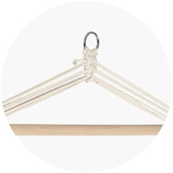 Кресло-гамак Sofotel Lagos 4127 (White/Navy Blue) Thumb