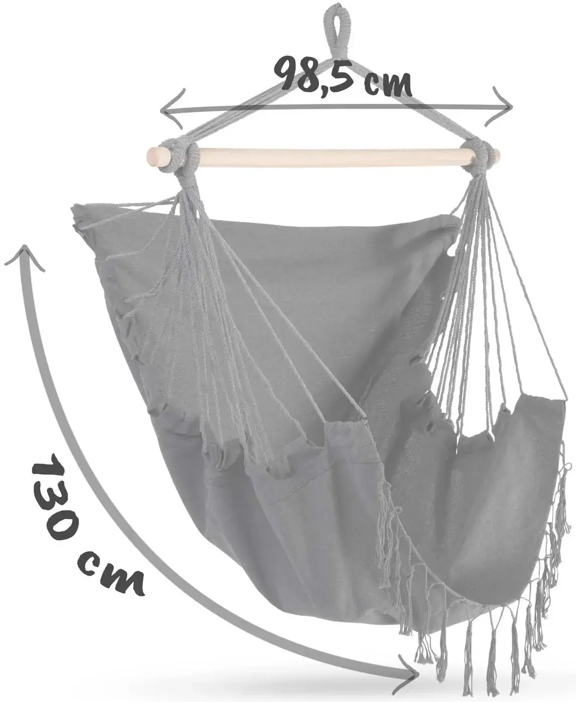 Кресло-гамак Sofotel Rodos 4126 (Dark Grey) - 3