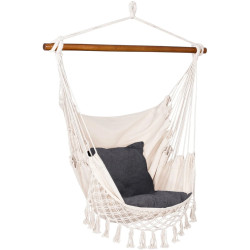 Fotoliu-hamac suspendat Springos Borgo II HM019 (Beige/Gray) Thumb