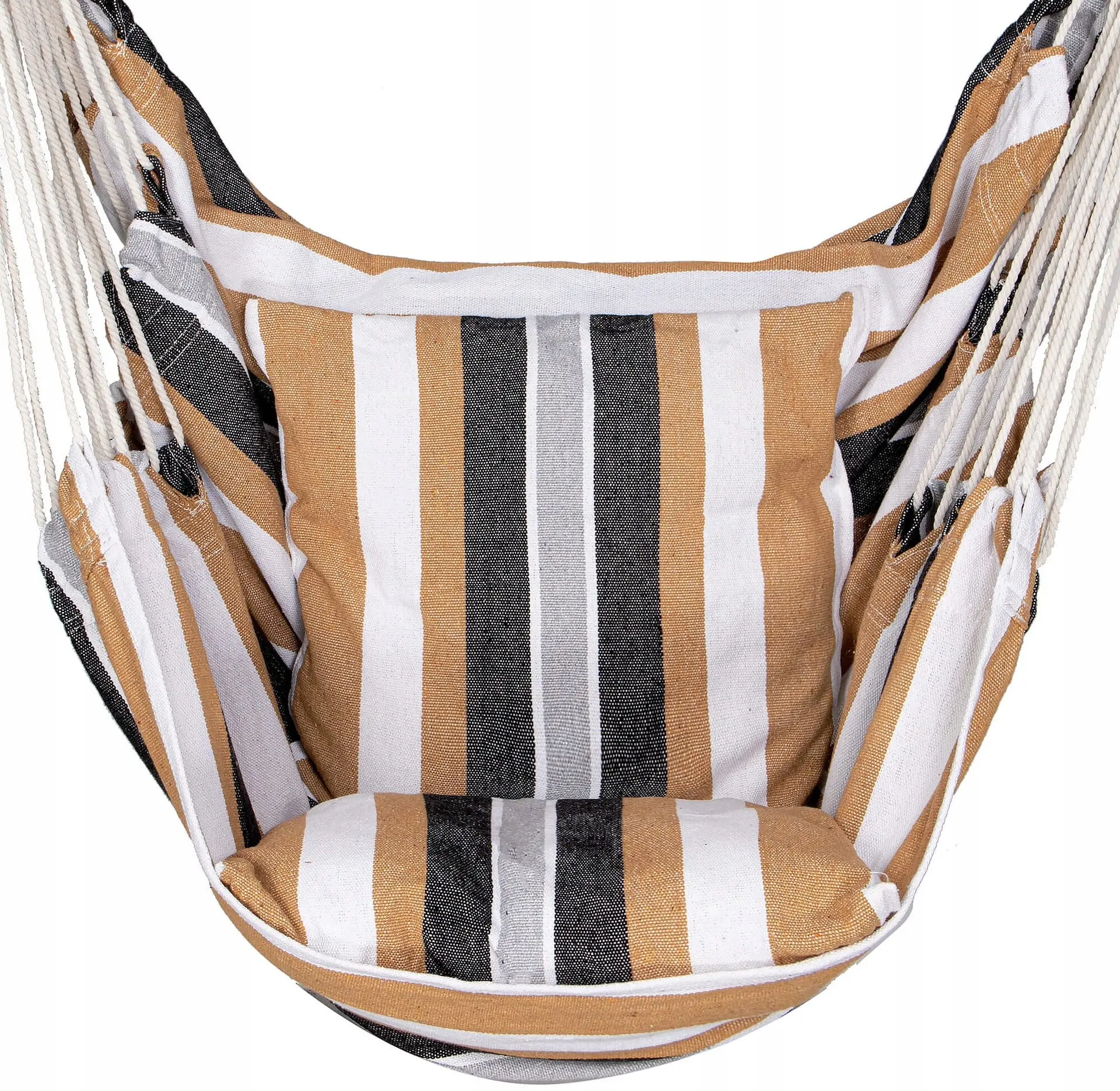 Кресло-гамак Springos Rocco HM048 (Brown/White) - 3