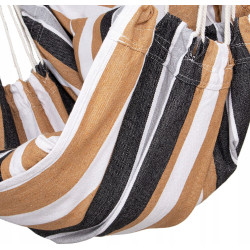 Кресло-гамак Springos Rocco HM048 (Brown/White) Thumb