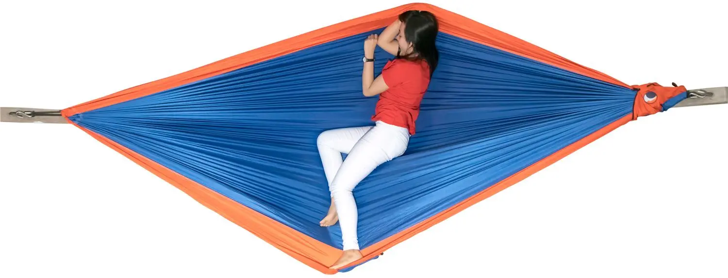 Hamac Ticket to the Moon King Size Royal (Blue/Orange) - 2