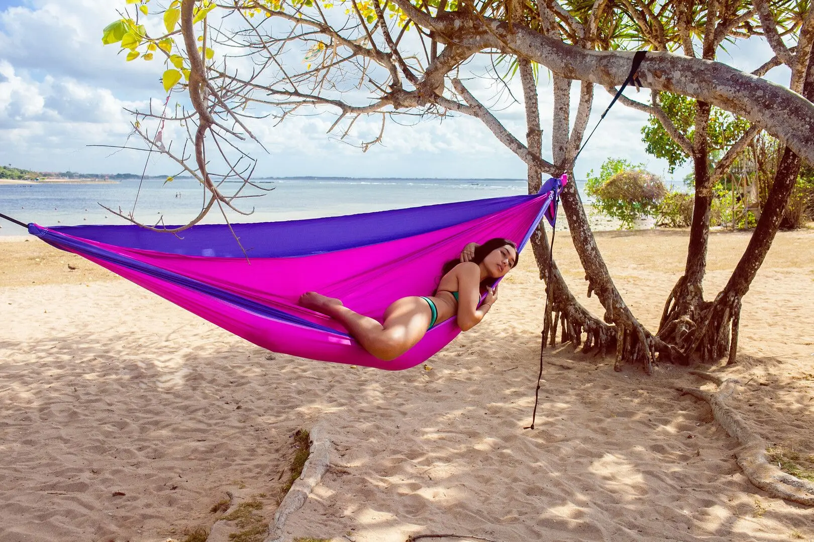 Hamac Ticket to the Moon Original (Pink/Purple) - 4