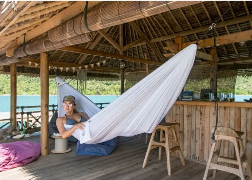 Hamac Ticket To The Moon Single Compact (White) - 3