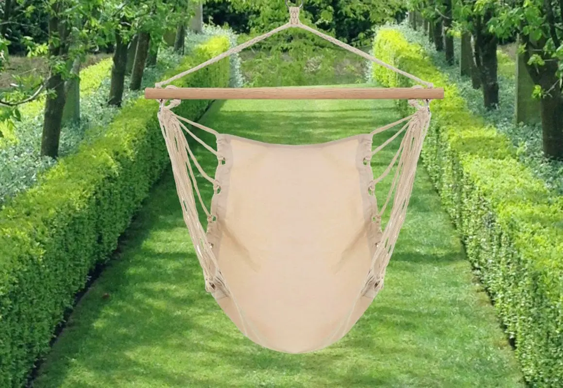 Кресло-гамак VidaXL 40591 (White Cream)