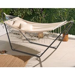 Hamac VonHaus 2500985 (Beige/Grey)