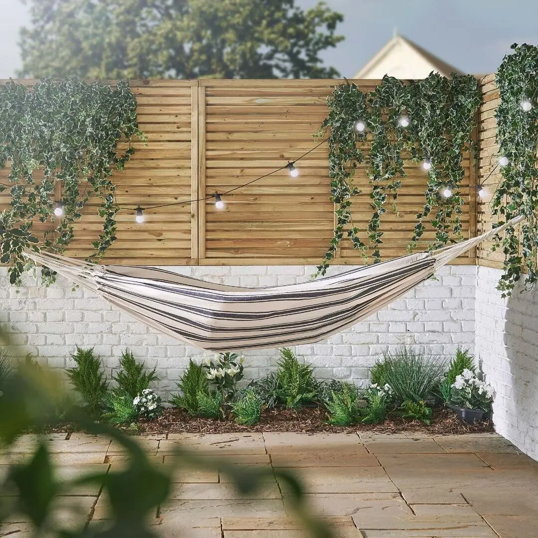 Гамак VonHaus 2522105 (White/Blue)