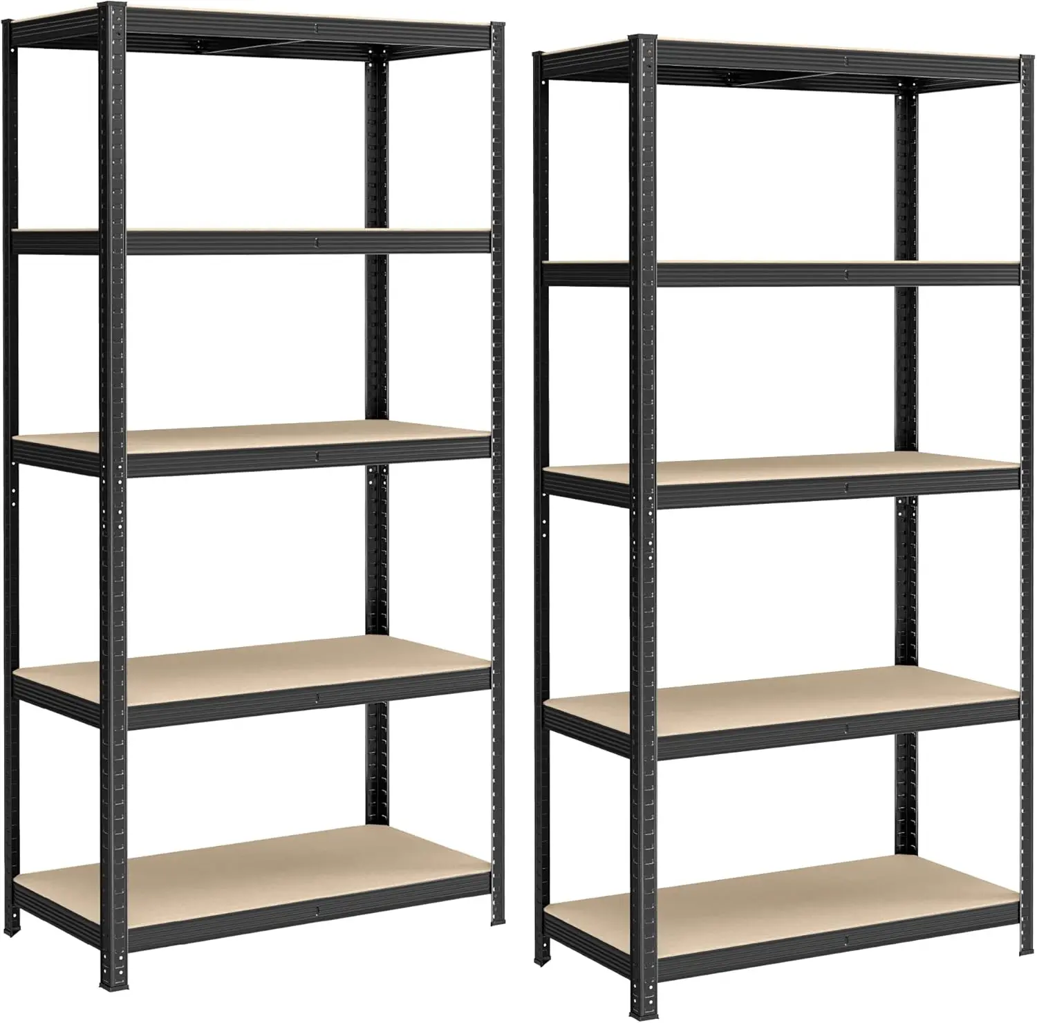 Set etajere Songmics GLR050B02 (Black)