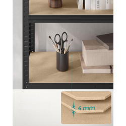 Set etajere Songmics GLR050B02 (Black) Thumb