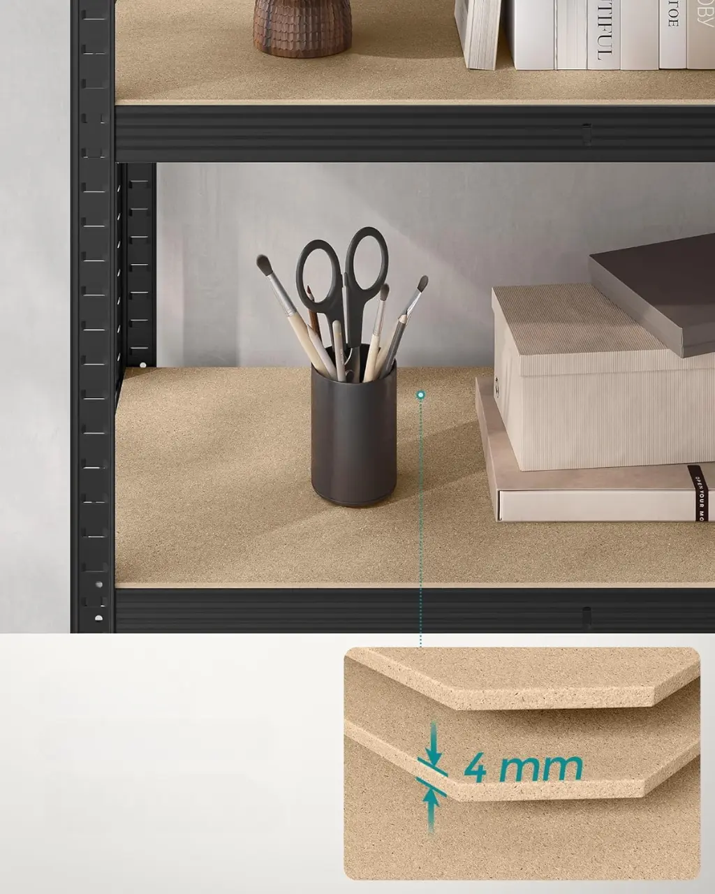 Set etajere Songmics GLR050B02 (Black)