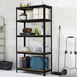 Стеллаж Chomik GWI7392 (Black/Oak)