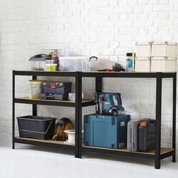 Стеллаж Chomik GWI7392 (Black/Oak) Thumb