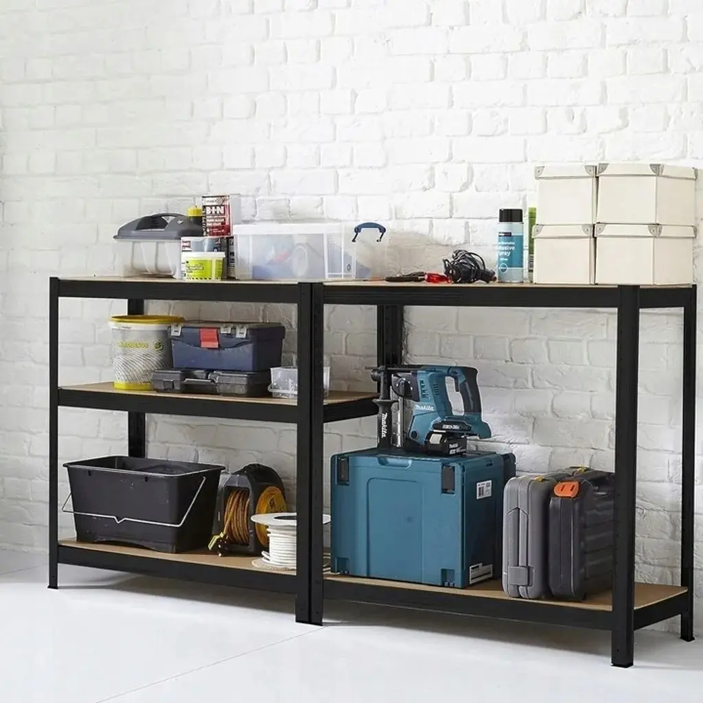 Стеллаж Chomik GWI7392 (Black/Oak) - 6