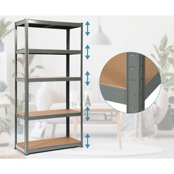 Etajera Costway TL33815GR (Grey) Thumb