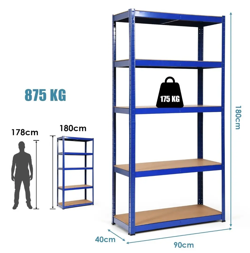 Etajera Costway TL33815NY (Blue)