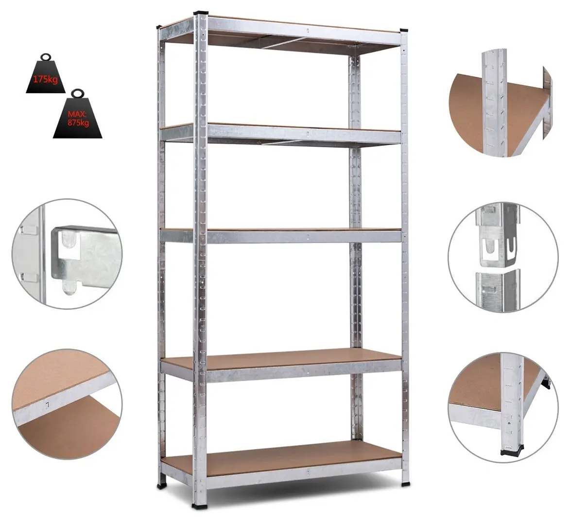 Стеллаж Costway TL33815SL (Silver)