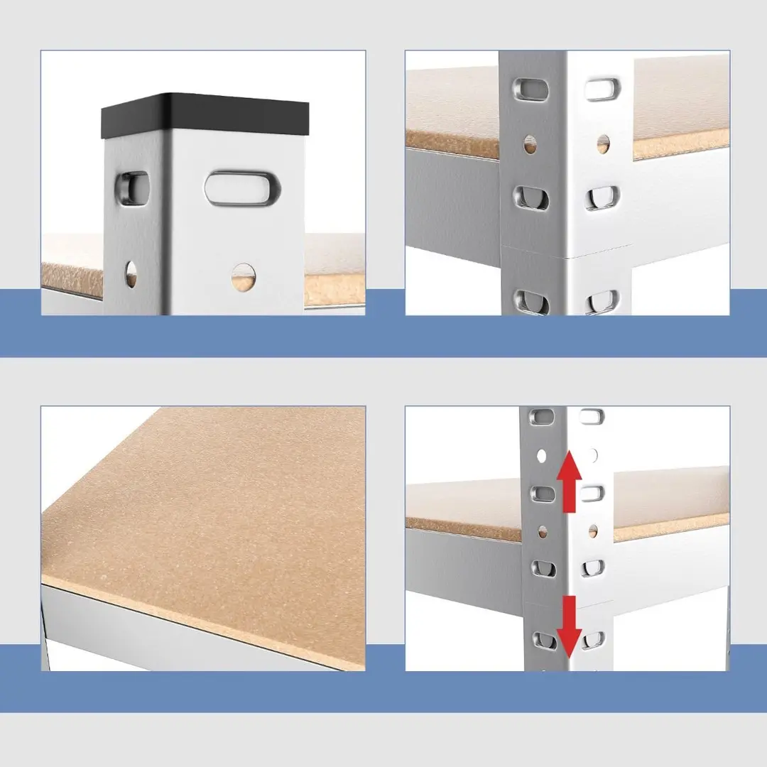 Стеллаж Costway TL34072SL (Silver)