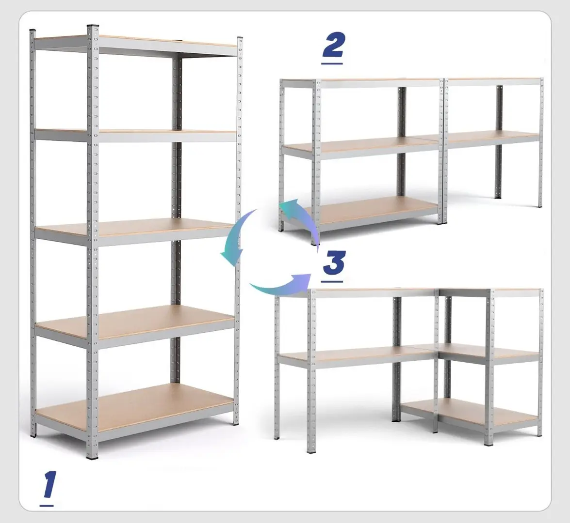 Стеллаж Costway TL34072SL (Silver)