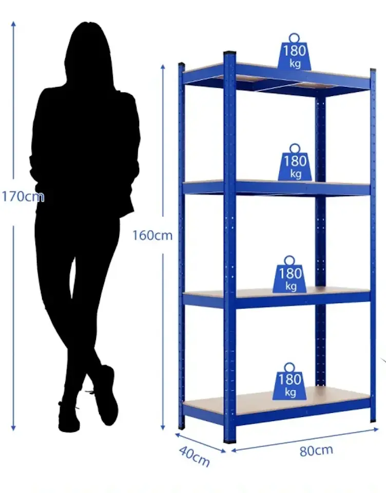 Etajera Costway TL34073NY (Blue)