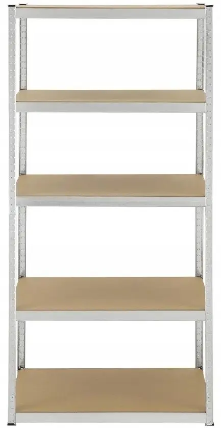 Etajera FunFit Home&Office 150x75x30cm (Silver)