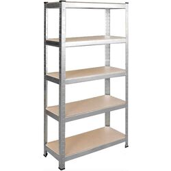 Стеллаж FunFit Home&Office 150x75x30cm (Silver)