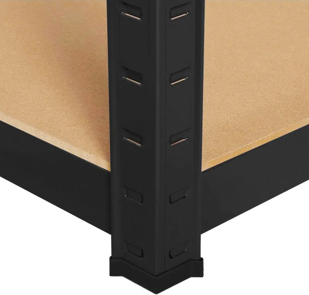 Etajera FunFit Home&Office 150x75x30cm (Black/Brown)