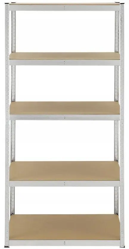 Etajera FunFit Home&Office 180x90x30cm (Silver)