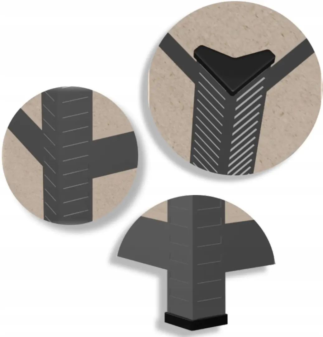 Set etajere GardenLine GWI2158 180x90x40cm (Silver)