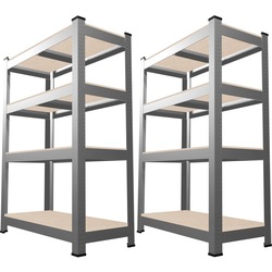 Набор стеллажей GardenLine GWI2165 150x70x30cm (Silver)